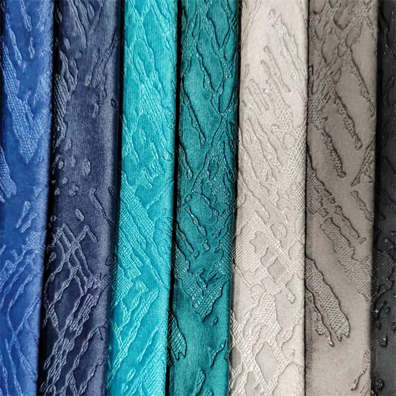 W9081+3D Arte floral prensado Terciopelo holandés 3D Tela de cortina de franela en relieve